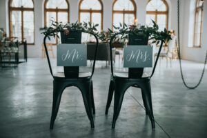indoor wedding