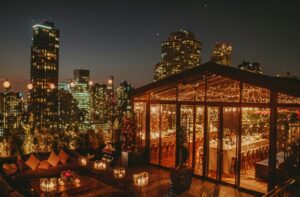 rooftop wedding