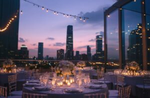 rooftop wedding