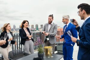 rooftop event