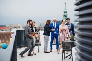 Rooftop Wedding