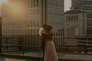 rooftop wedding