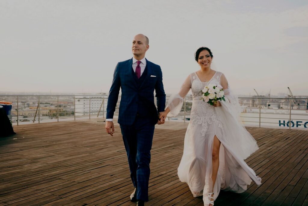 Rooftop Wedding