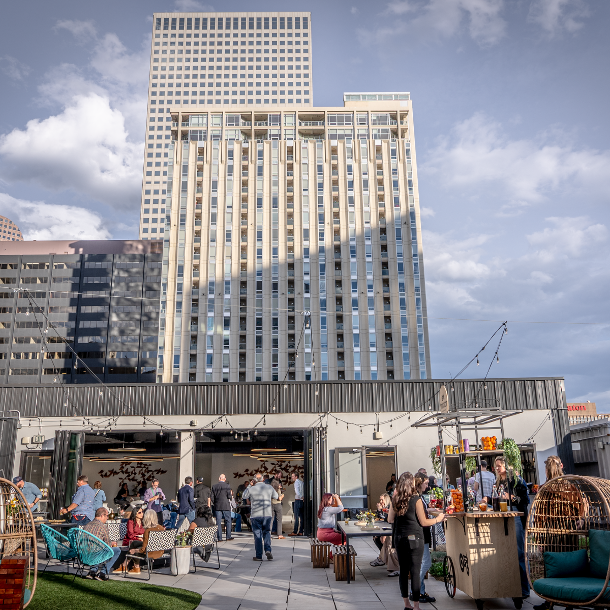 rooftop event space in denver