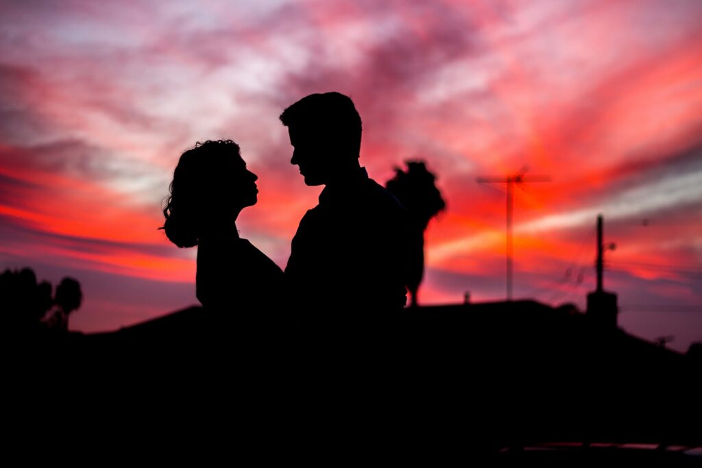 Sunset Wedding Photos
