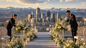 Why City Skyline Views Matter For Denver Rooftop Weddings